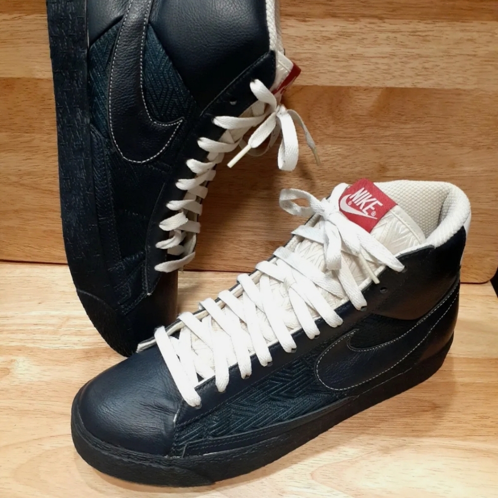 Mens Nike Blazer High SP Dark Obsidian